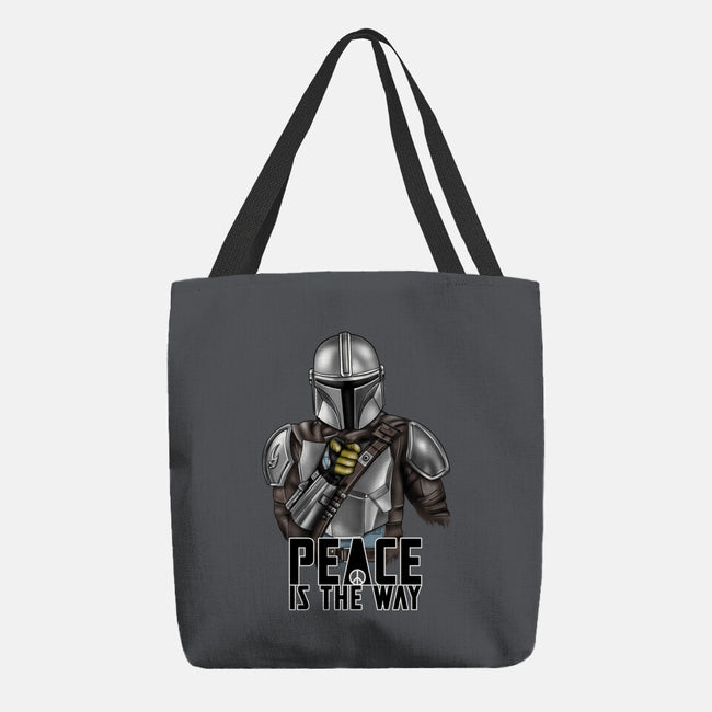 Peace Is The Way-none basic tote-NMdesign