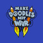 Make Doodles Not War-dog adjustable pet collar-Boggs Nicolas