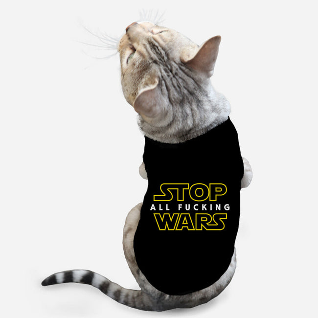 Stop Wars-cat basic pet tank-dumbassman