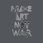 Make Art Not War-none beach towel-turborat14