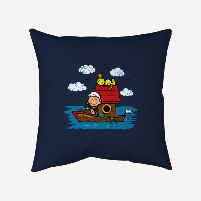 Speanuts-none removable cover w insert throw pillow-Boggs Nicolas