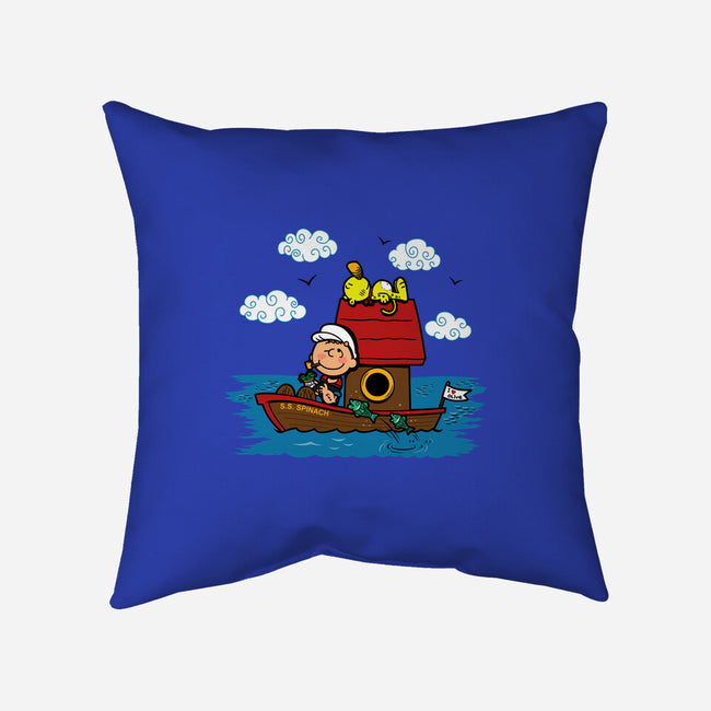 Speanuts-none removable cover w insert throw pillow-Boggs Nicolas
