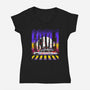 ECTO 01-womens v-neck tee-silentOp