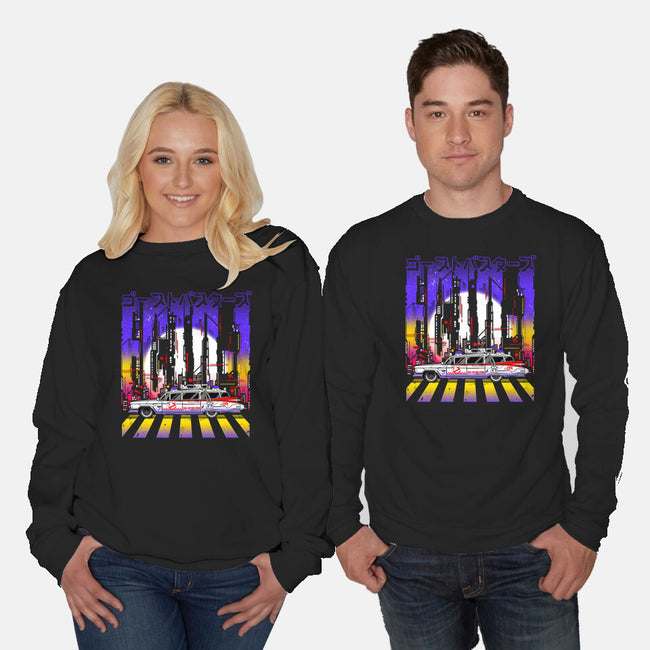 ECTO 01-unisex crew neck sweatshirt-silentOp