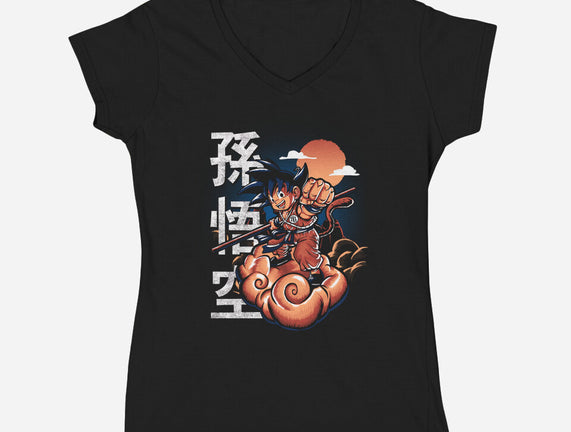 Goku In The Golden Cloud