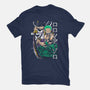 The Great Swordman-womens fitted tee-Knegosfield