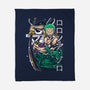 The Great Swordman-none fleece blanket-Knegosfield