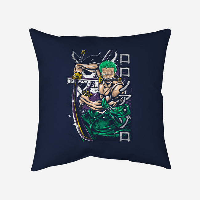 The Great Swordman-none removable cover w insert throw pillow-Knegosfield