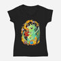 Role Play Dragon-womens v-neck tee-Vallina84