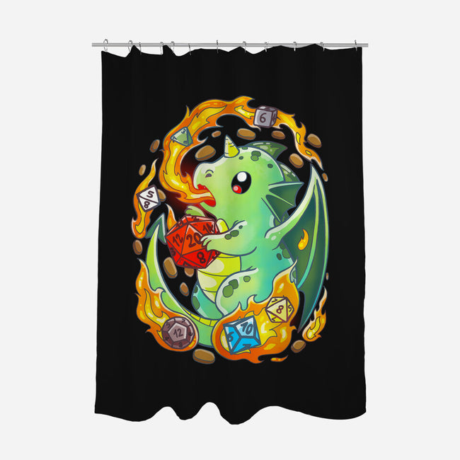 Role Play Dragon-none polyester shower curtain-Vallina84