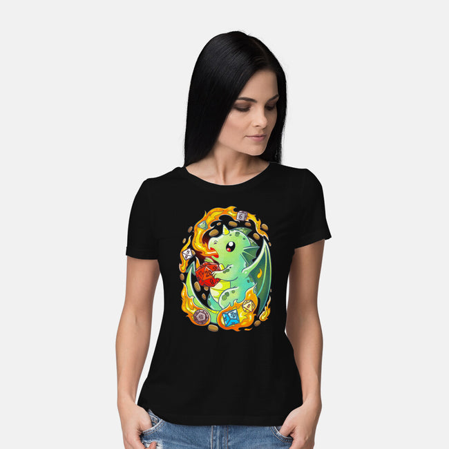 Role Play Dragon-womens basic tee-Vallina84
