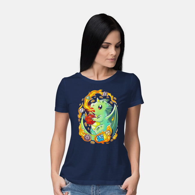 Role Play Dragon-womens basic tee-Vallina84