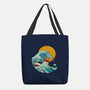 Kitty In The Sea-none basic tote-Vamp Dearie