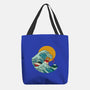 Kitty In The Sea-none basic tote-Vamp Dearie