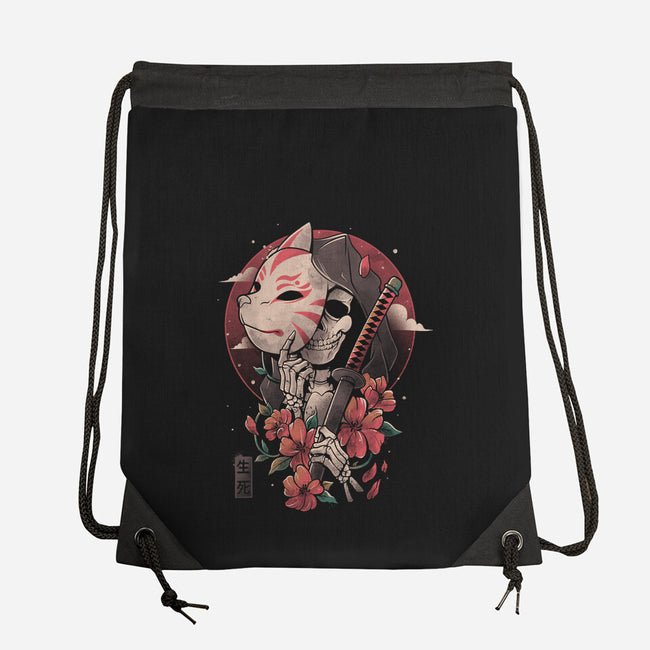 Death Messenger-none drawstring bag-eduely