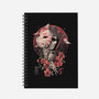 Death Messenger-none dot grid notebook-eduely