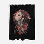 Death Messenger-none polyester shower curtain-eduely