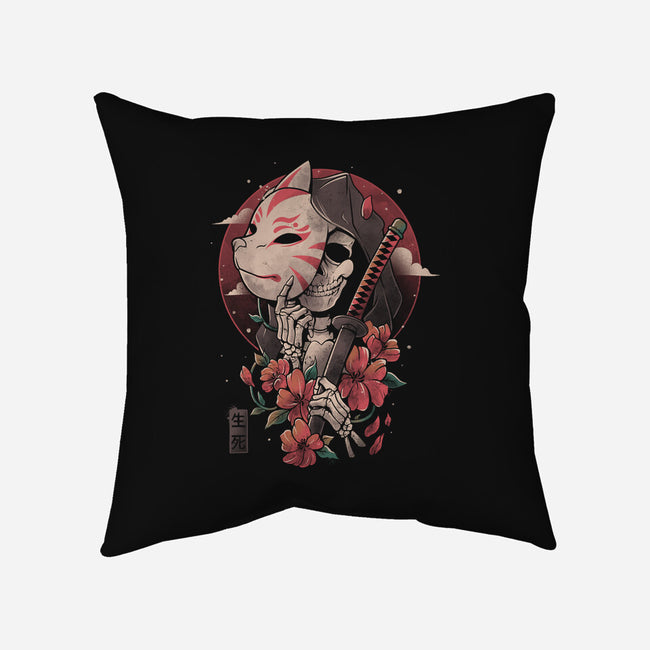 Death Messenger-none removable cover throw pillow-eduely