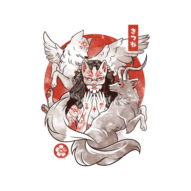 The Fox Yokai-baby basic tee-eduely
