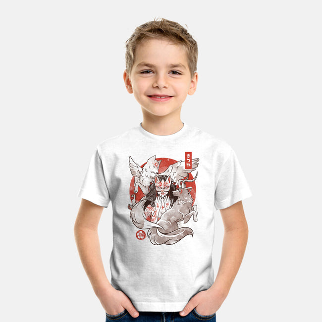 The Fox Yokai-youth basic tee-eduely