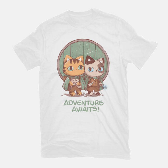 Kitten Adventure Awaits-youth basic tee-ricolaa