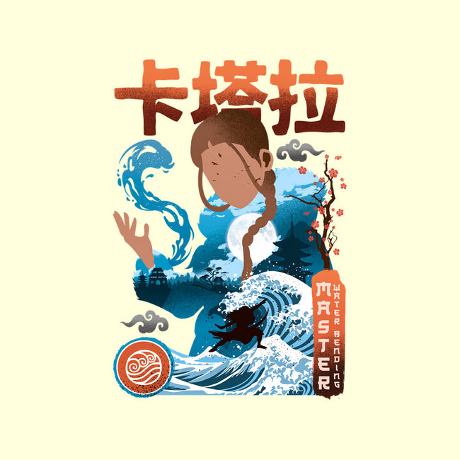Master Water Bending-none polyester shower curtain-hirolabs