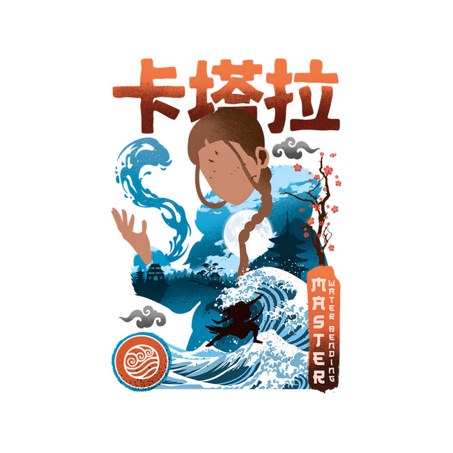 Master Water Bending-none glossy sticker-hirolabs