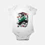 Tanjiro Breathing Form-baby basic onesie-heydale