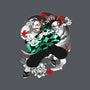Tanjiro Breathing Form-none glossy sticker-heydale