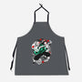 Tanjiro Breathing Form-unisex kitchen apron-heydale