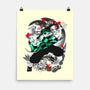 Tanjiro Breathing Form-none matte poster-heydale