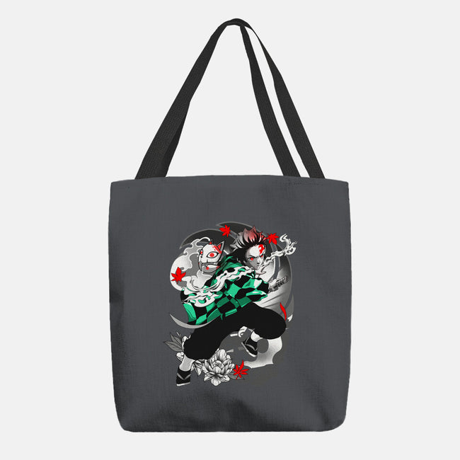 Tanjiro Breathing Form-none basic tote-heydale