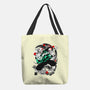 Tanjiro Breathing Form-none basic tote-heydale