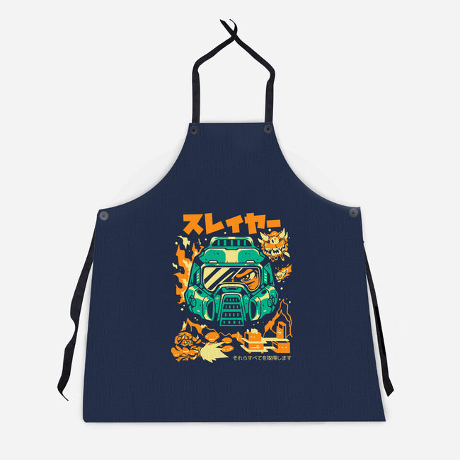 Death Has A Name-unisex kitchen apron-Sketchdemao