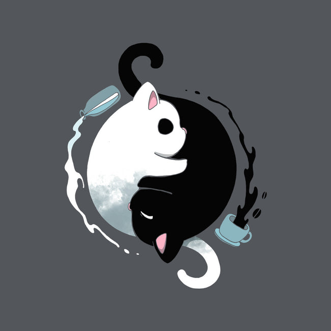 Yin Yang Kittens-none glossy sticker-Vallina84