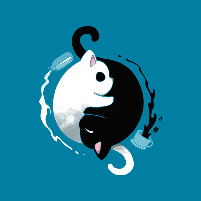 Yin Yang Kittens-none indoor rug-Vallina84