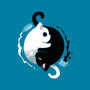 Yin Yang Kittens-none beach towel-Vallina84