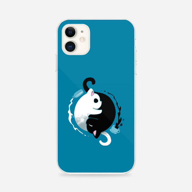 Yin Yang Kittens-iphone snap phone case-Vallina84
