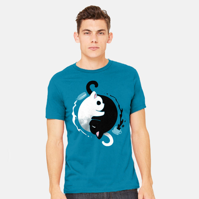 Yin Yang Kittens-mens heavyweight tee-Vallina84