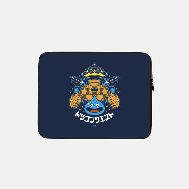 Slimes And Monsters-none zippered laptop sleeve-Logozaste