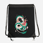 The Free Spirit-none drawstring bag-Douglasstencil