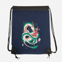 The Free Spirit-none drawstring bag-Douglasstencil