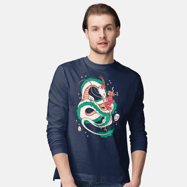 The Free Spirit-mens long sleeved tee-Douglasstencil
