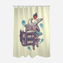 How To Steal A Human Soul-none polyester shower curtain-tobefonseca