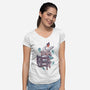 How To Steal A Human Soul-womens v-neck tee-tobefonseca