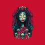 Bride From The Underworld-none removable cover w insert throw pillow-glitchygorilla
