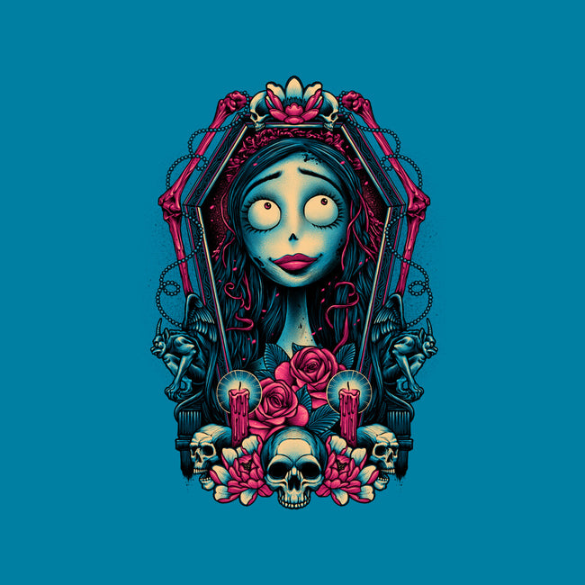 Bride From The Underworld-womens basic tee-glitchygorilla