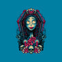Bride From The Underworld-none polyester shower curtain-glitchygorilla