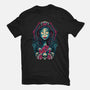 Bride From The Underworld-womens basic tee-glitchygorilla