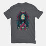 Bride From The Underworld-womens basic tee-glitchygorilla